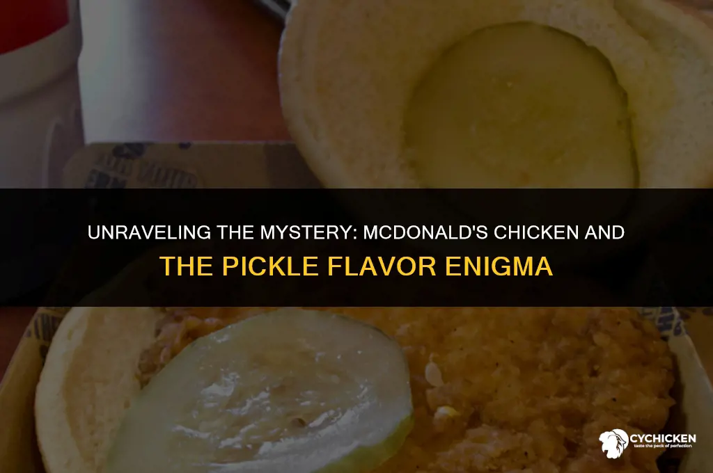 why does mcdonald