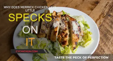 Merrick Chicken: Why the Little Specks?
