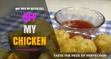 Why Does My Batter Fall Off My Chicken? Tips to Fix It