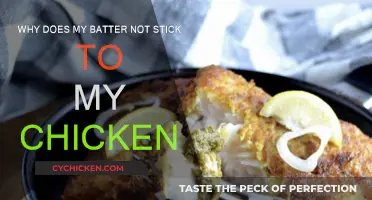 Coating Chicken: Why Your Batter Isn't Sticking