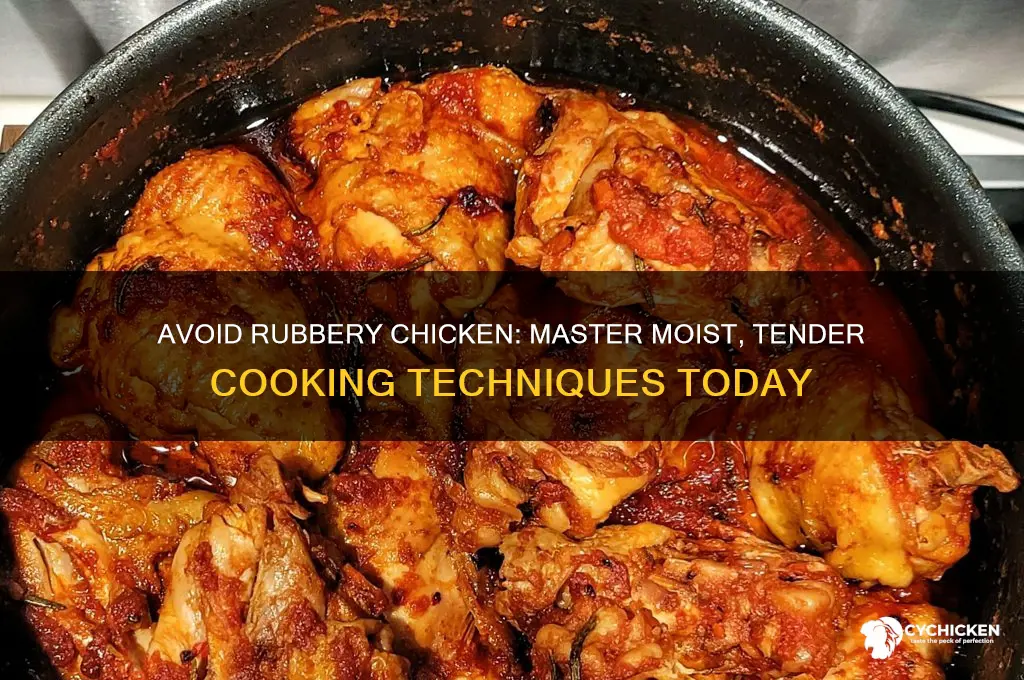 why does my chicken always come out rubbery