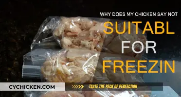 Chicken Freezing: Why the No-Go?