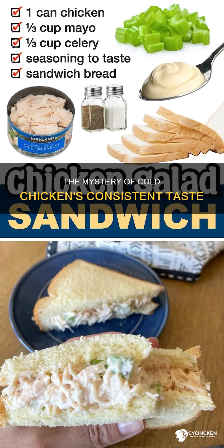 why does my cold chicken taste the same everytime