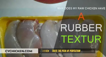 Rubbery Raw Chicken: What's the Deal?