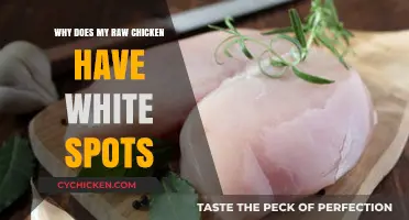 Why Raw Chicken Has White Spots: Causes and Safety Tips