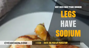Why Raw Tyson Chicken Legs Contain Added Sodium: Explained