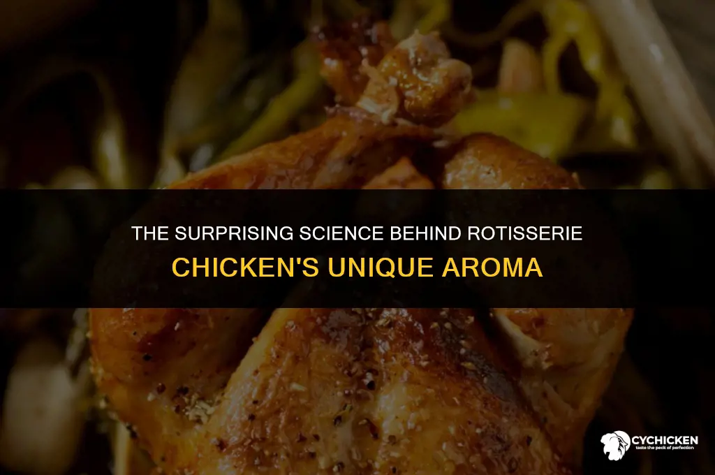 why does rotisserie chicken smell like farts
