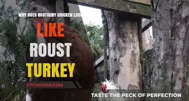 Why Does Routine Chicken Look Like Roasted Turkey?