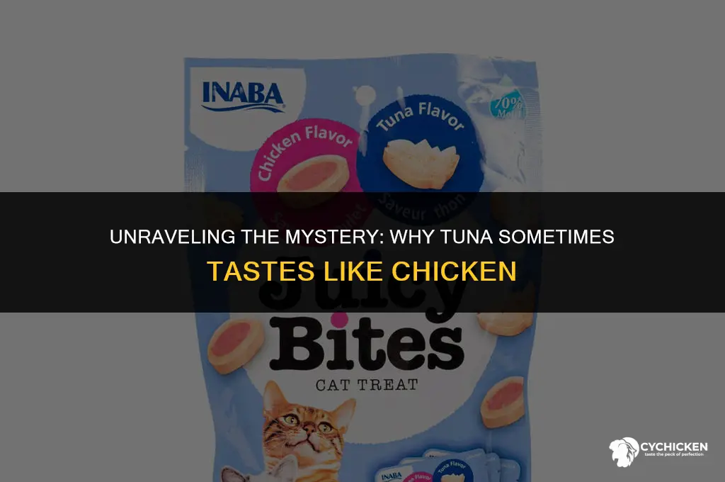 why does tuna taste like chicken