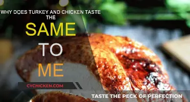 Turkey vs. Chicken: What's the Deal with the Similar Taste?