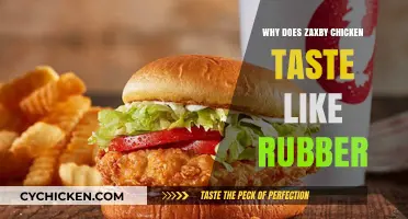 Why Zaxby's Chicken Tastes Like Rubber: A Culinary Mystery Explained