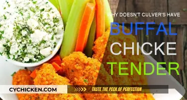 Where Are Buffalo Chicken Tenders on Culver's Menu?
