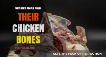 Unfinished Chicken Bones: Cultural Habits and Practical Reasons Explained
