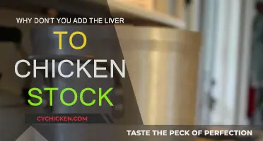 The Chicken Stock Conundrum: Why Exclude Liver?