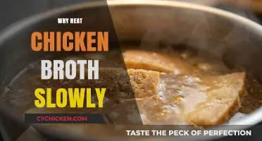 The Art of Gentle Simmering: Why Heat Chicken Broth Slowly