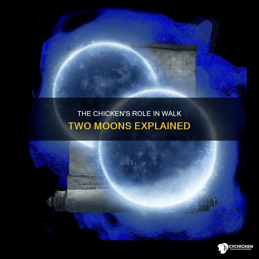 why is a chicken important in walk two moons