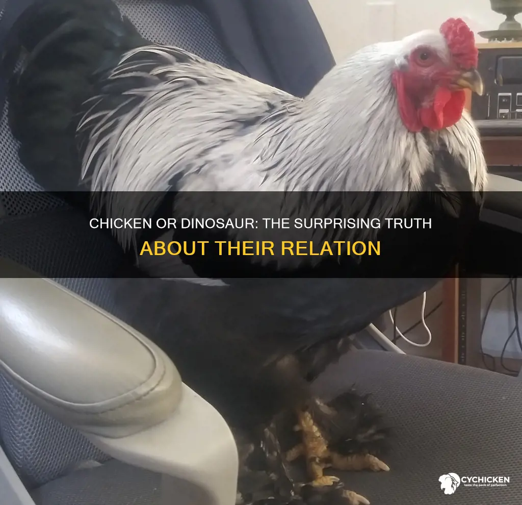 why is a chicken the closest relative to a dinosaur