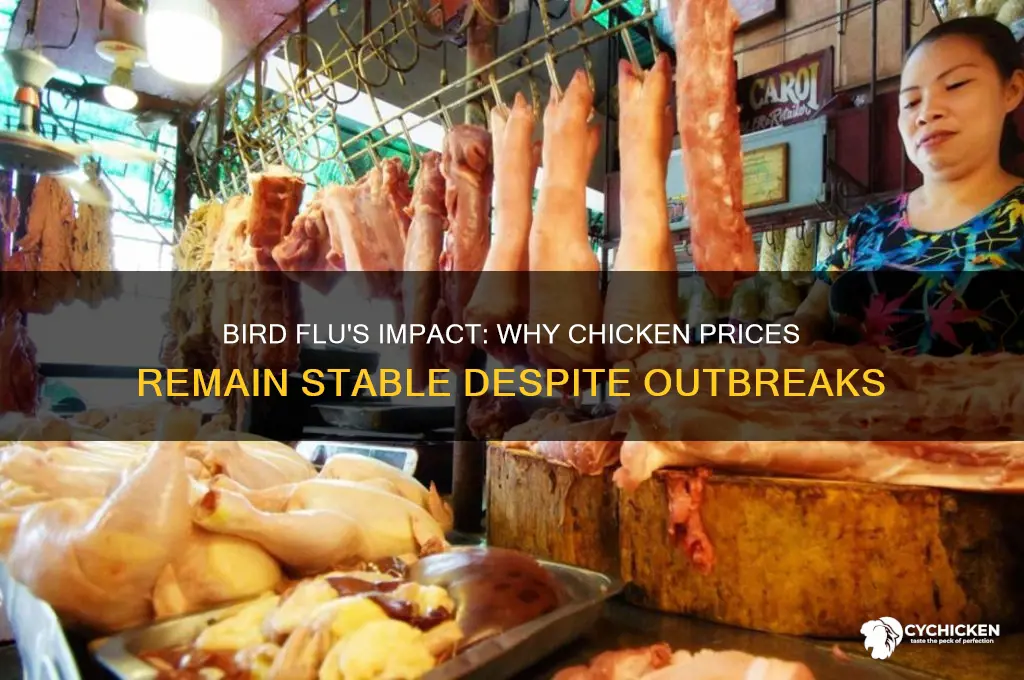 why is bird flu not affecting chicken prices