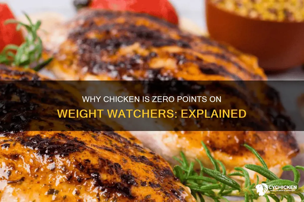 why is chicken 0 points on weight watchers
