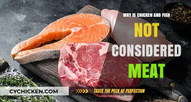 Why Chicken and Fish Are Not Classified as Meat