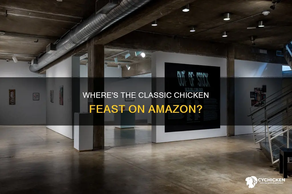 why is chicken feast classic not available on amazon