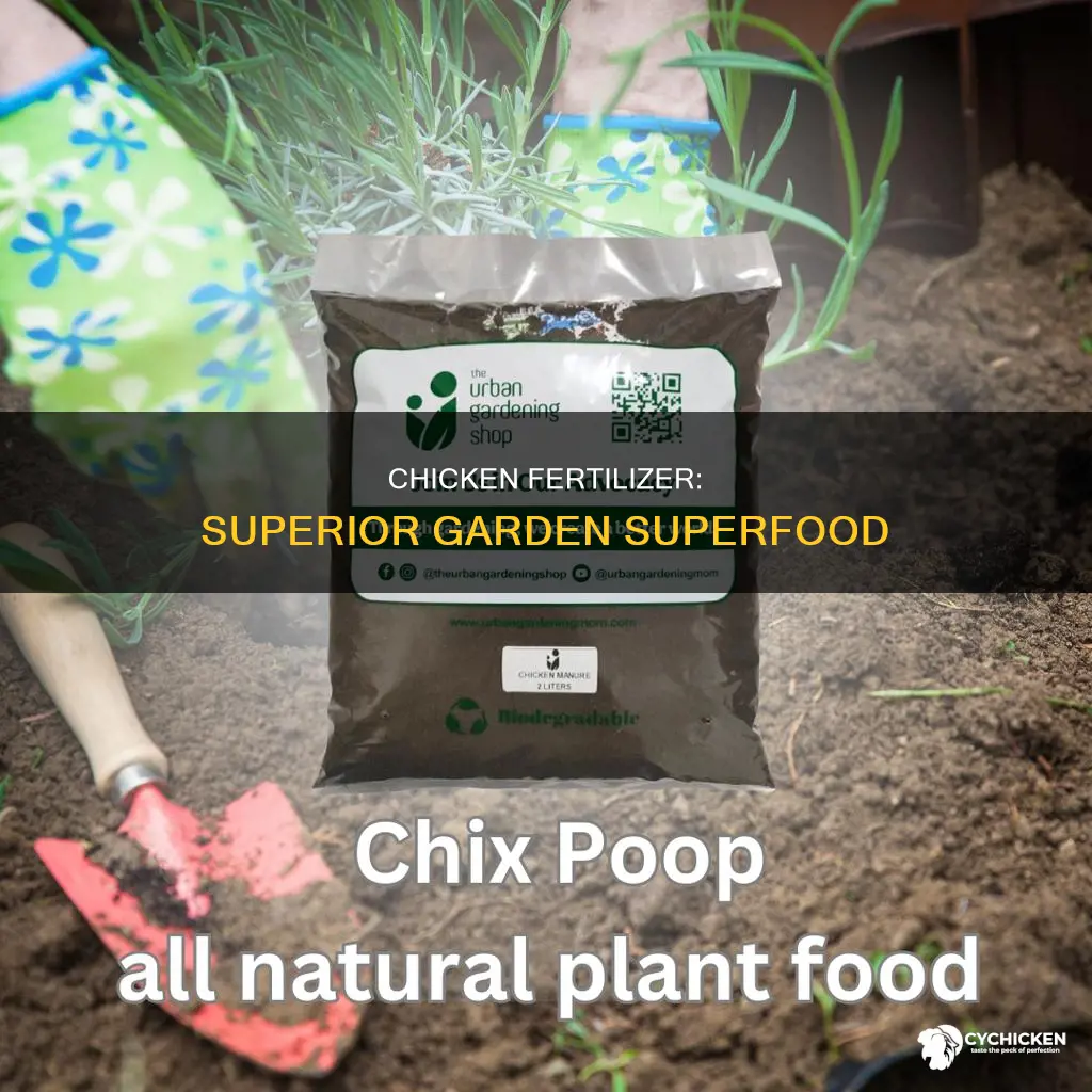 why is chicken fertilizer better than any other fertilizer
