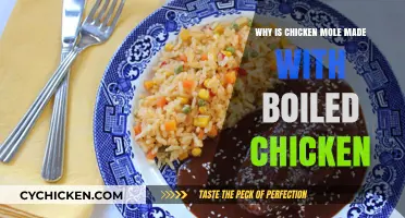 Why Chicken Mole Uses Boiled Chicken: A Flavorful Tradition Explained