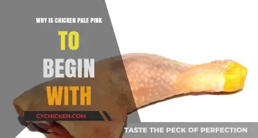Why Chicken is Naturally Pale Pink: Uncovering the Science Behind It