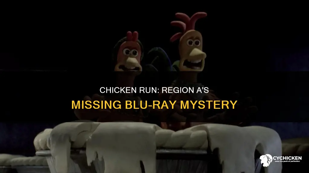 why is chicken run not available in blu-ray region a