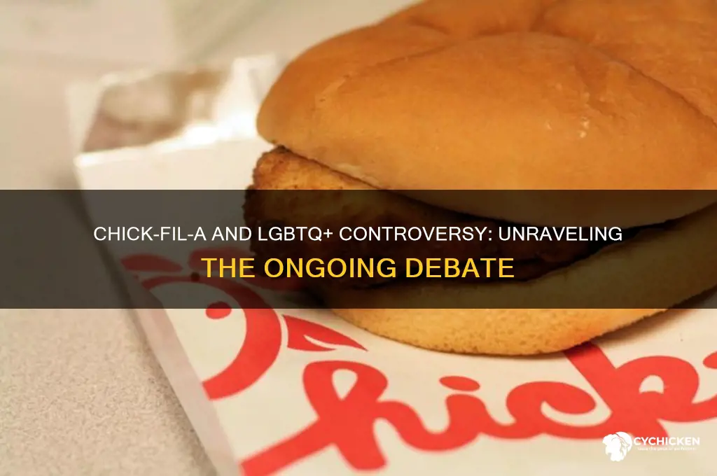 why is everyone saying chick filet hates gay