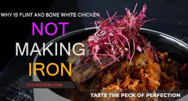 How Flint and Bone White Chicken Lose Their Iron
