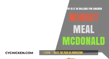 Why McDonald's Chicken Nugget Meal Costs $10: Explained