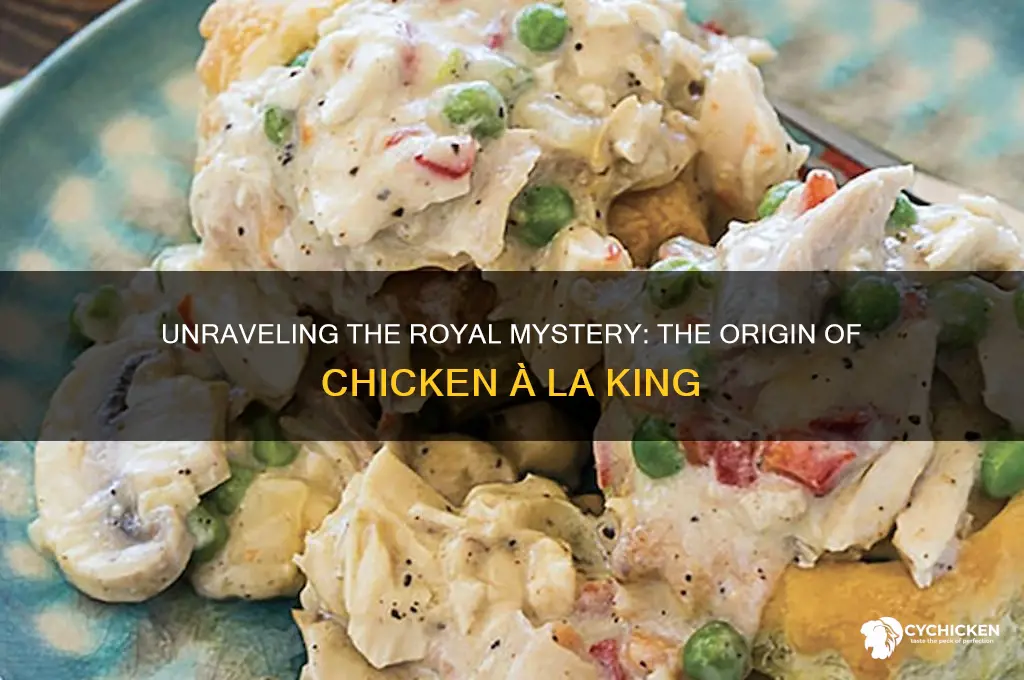 why is it called chicken a la king