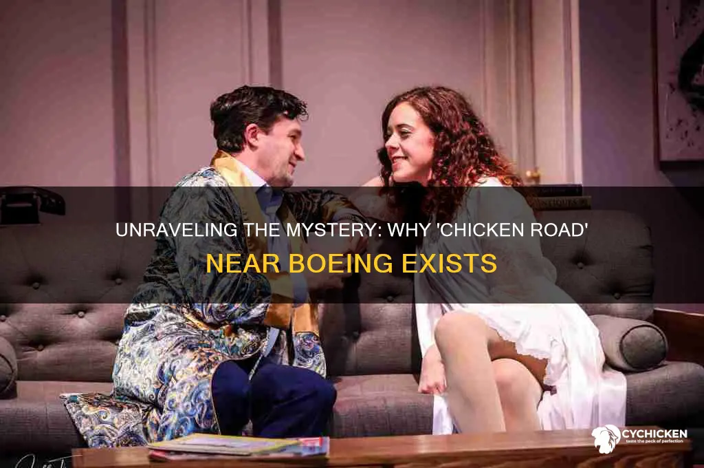 why is it called chicken road near boeing