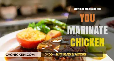 Marinade vs. Marinate: Unraveling the Culinary Confusion with Chicken