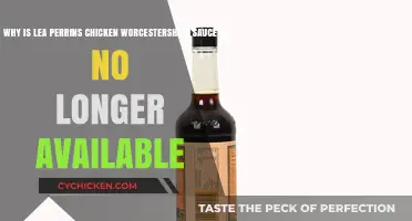 Lea & Perrins Chicken Worcestershire Sauce Discontinued: Reasons and Alternatives