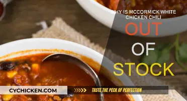 Where's My White Chicken Chili?