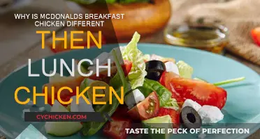 McDonald's Chicken: Why Breakfast Tenders Differ From Lunch