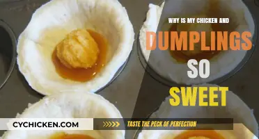 Why Your Chicken and Dumplings Taste Too Sweet: Common Causes