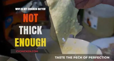 Troubleshooting Chicken Batter: Why It’s Too Thin and How to Fix It