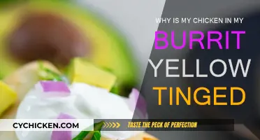 Burrito Mystery: Why Is My Chicken Yellow-Tinged?