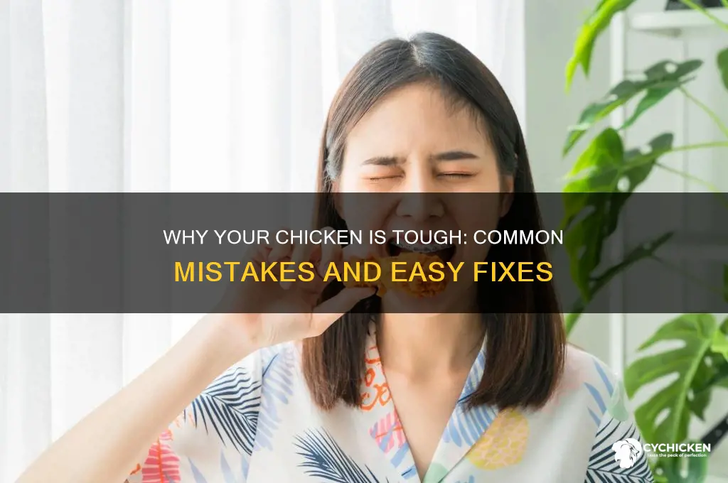 why is my chicken so tough and chewy