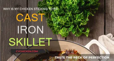How to Prevent Chicken from Sticking to Cast Iron