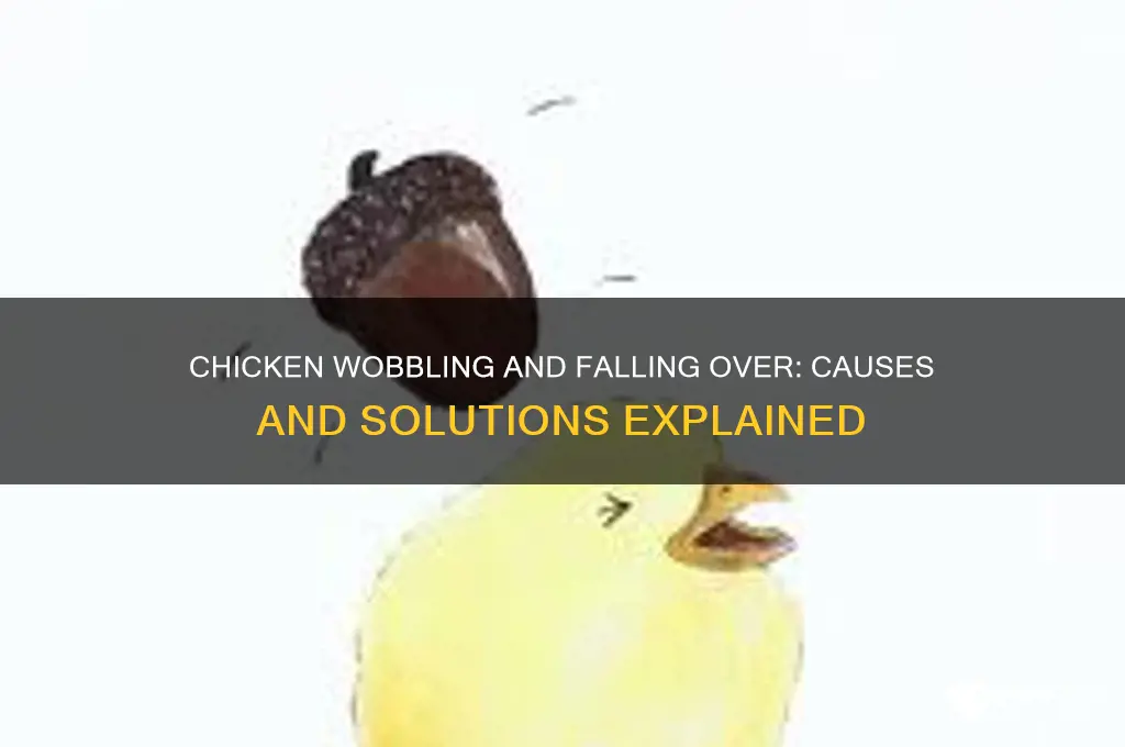 why is my chicken wobbling and falling over