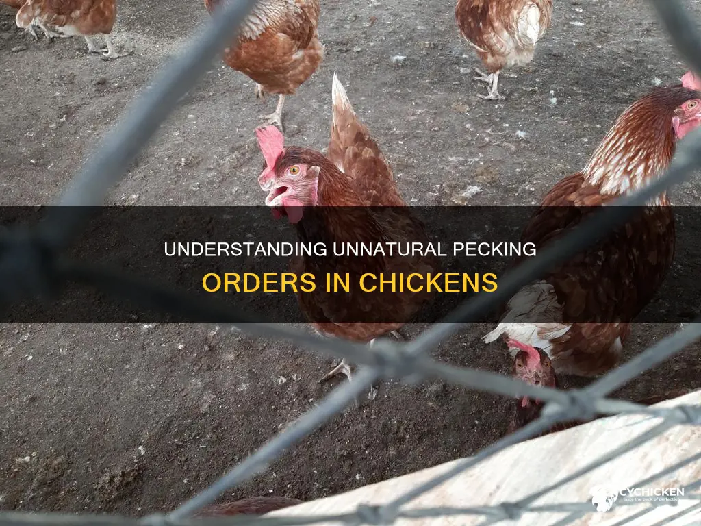 why is one of my chicks pecking each other