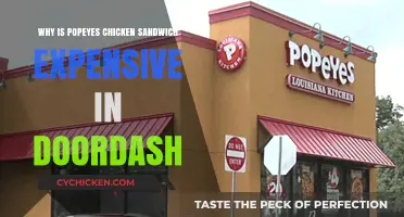 Why DoorDash Charges More for Popeyes Chicken Sandwich: Explained