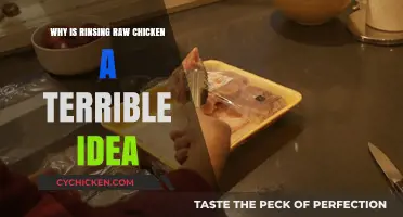 Stop Rinsing Raw Chicken: It Spreads Bacteria, Risks Health