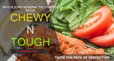 General Tso's Chicken: Why the Meat is Chewy