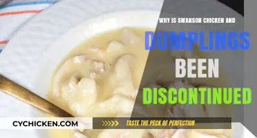 Why Swanson Chicken and Dumplings Disappeared: Exploring the Discontinuation