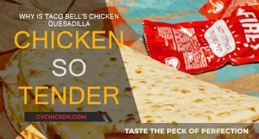 Taco Bell's Secret to Tender Chicken Quesadillas